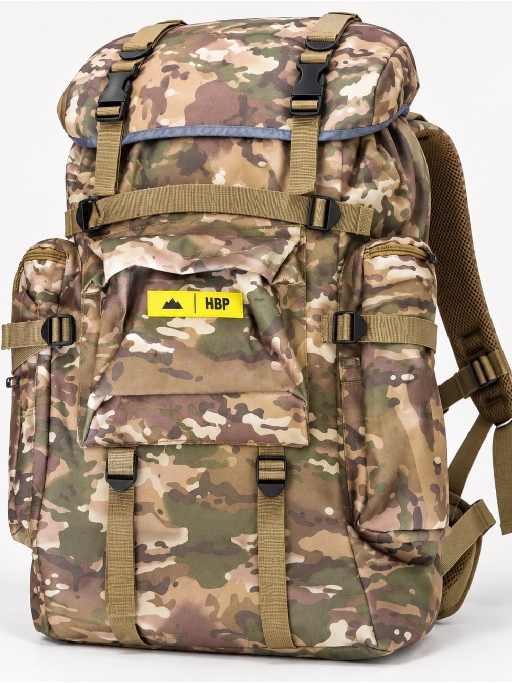 Large Multicam Camo Hiking Camping Backpack Rucksack 27”